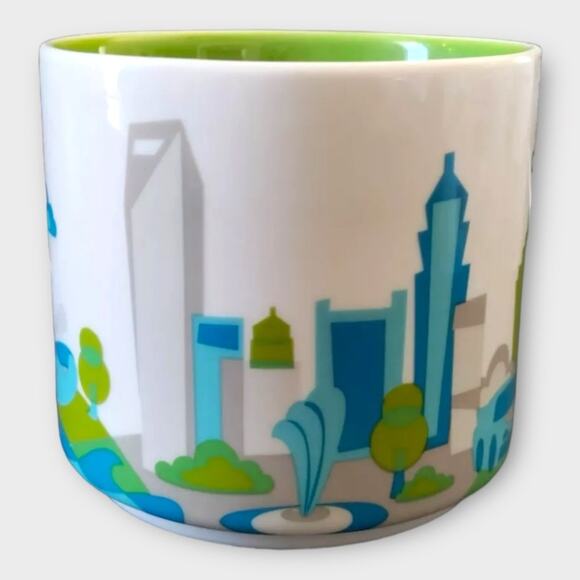 STARBUCKS 2014 Charlotte, NC You Are Here Collection 14 oz. Coffee Mug - Picture 2 of 5